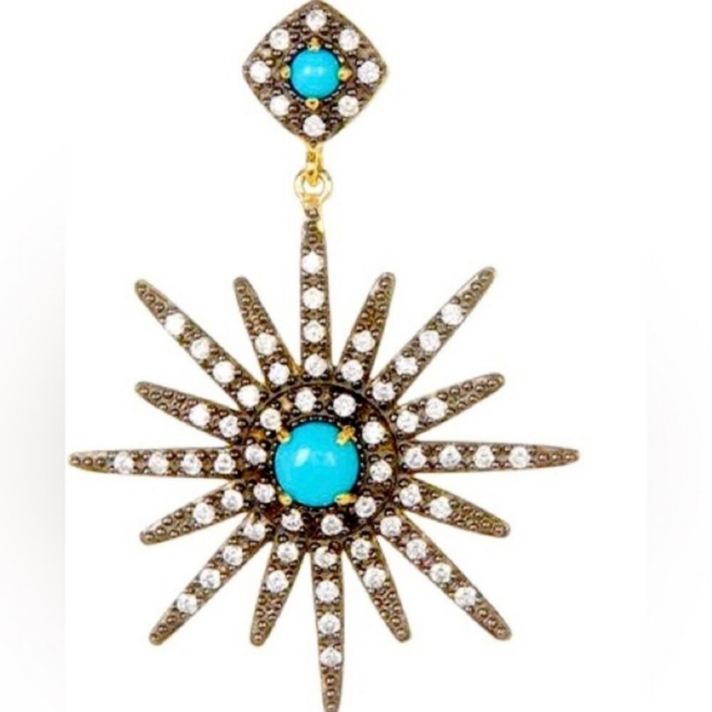 14K Yellow Gold plated earrings